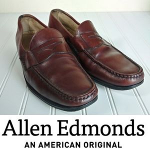 Allen Edmonds Brown Slip-On Dress Shoes Size 11 D